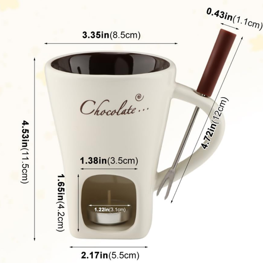 Taza Para Derretir Chocolate