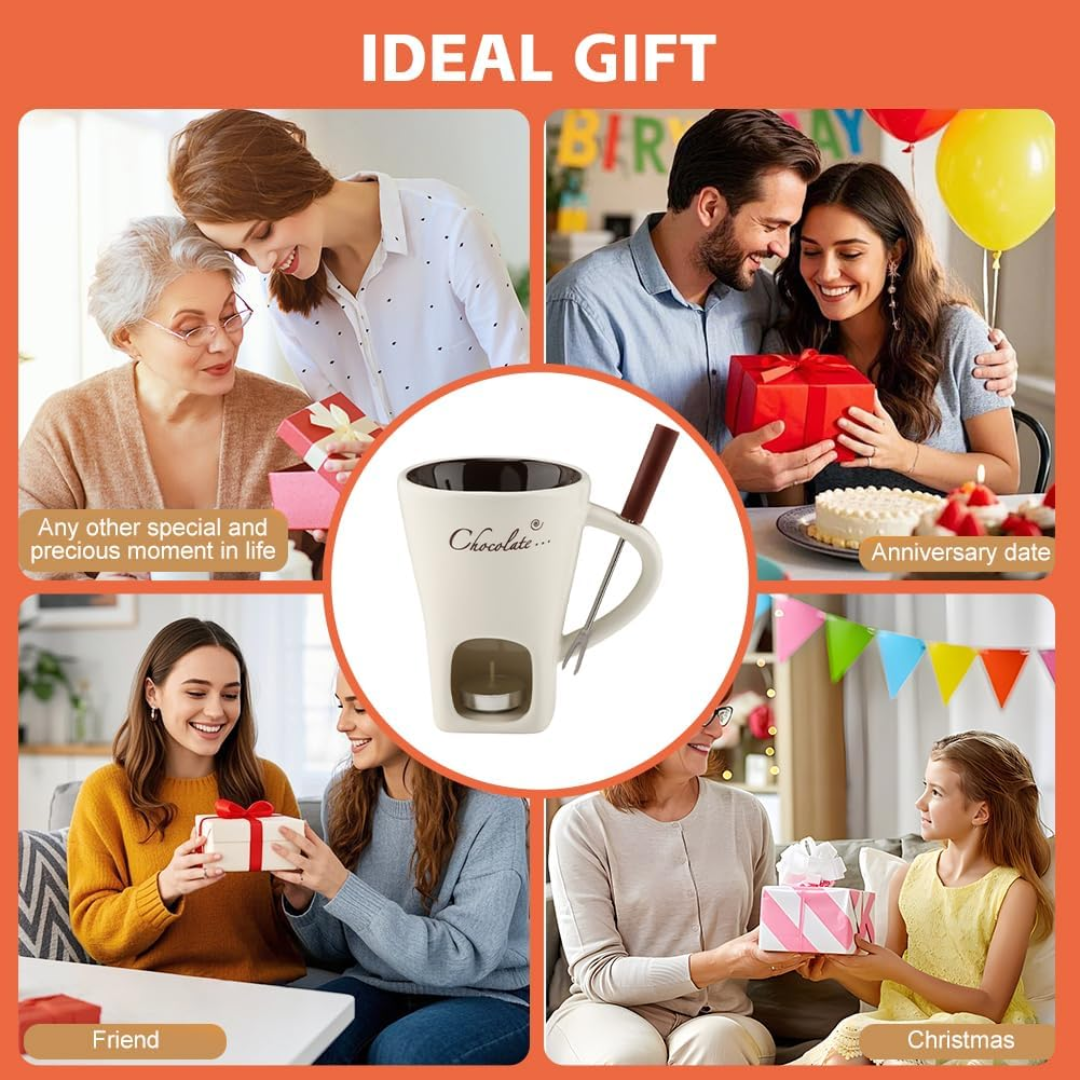 Taza Para Derretir Chocolate